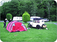 Camping at Disserth